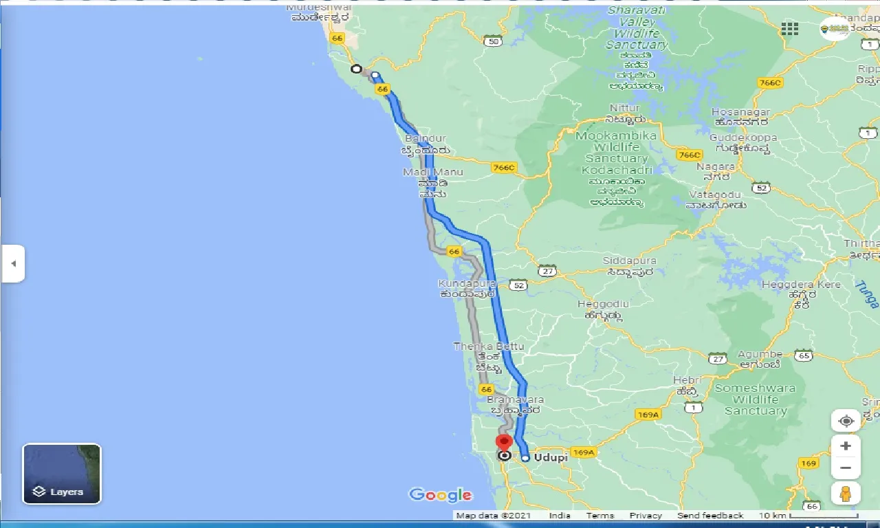 bhatkal-to-udupi-round-trip