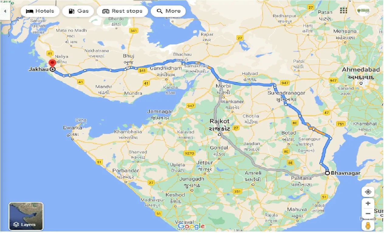 bhavnagar-to-jakhau-taxi