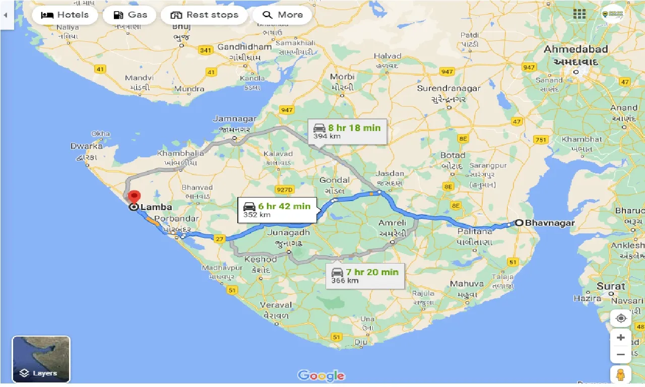 bhavnagar-to-lamba-taxi