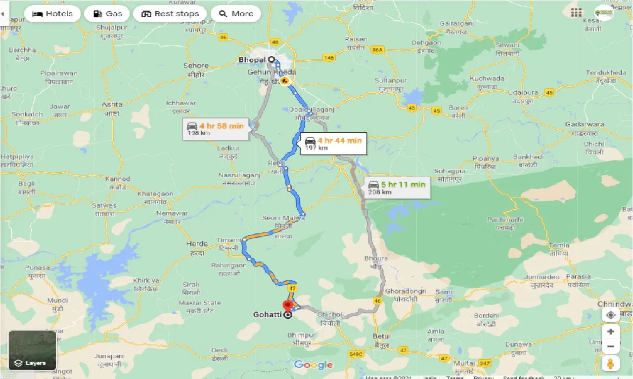 bhopal-to-gohatti-round-trip