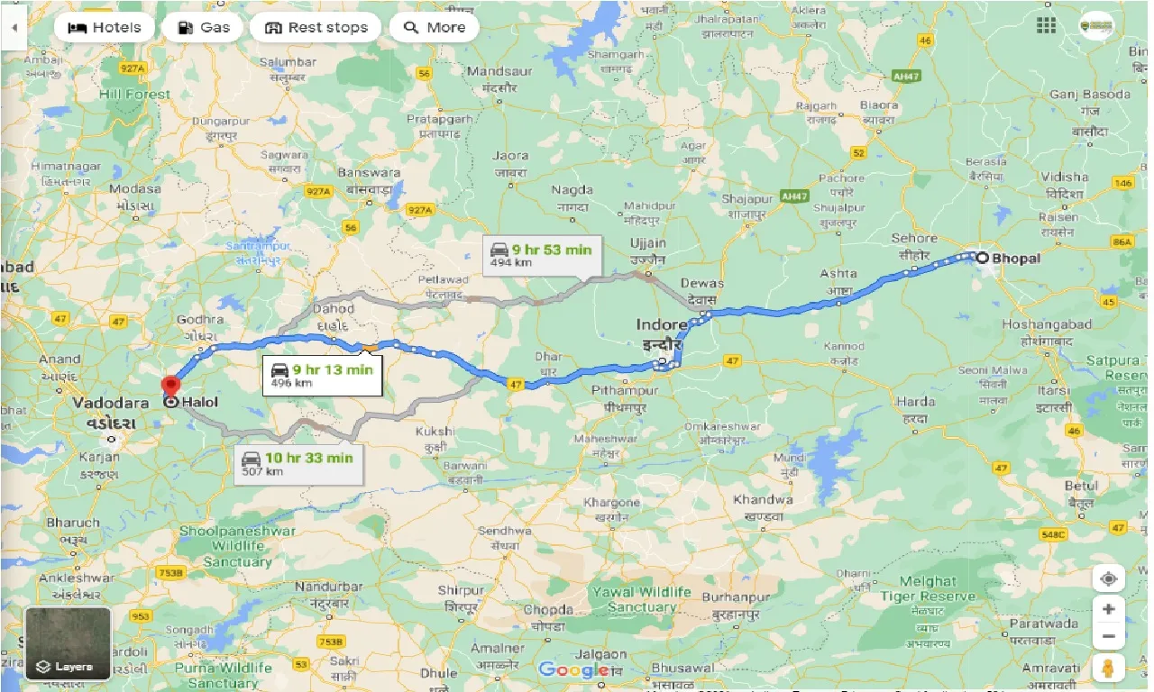 bhopal-to-halol-round-trip