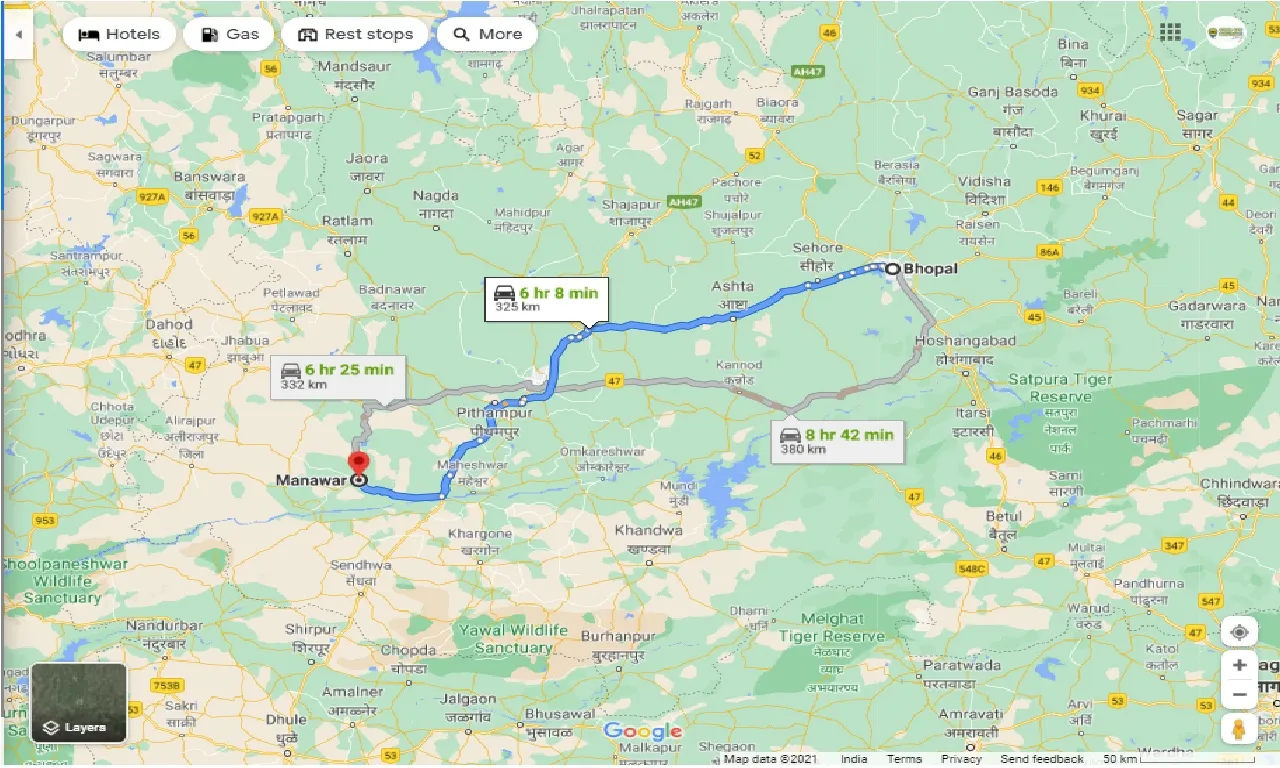 bhopal-to-manawar-round-trip