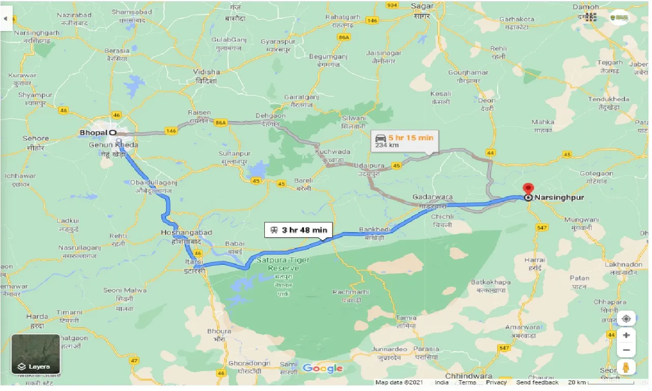 bhopal-to-narsinghpur-round-trip