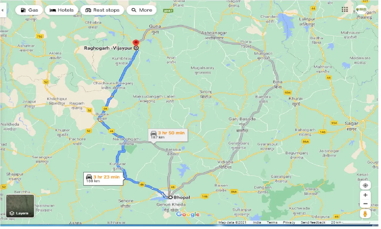 bhopal-to-raghogarh-vijaypur-one-way