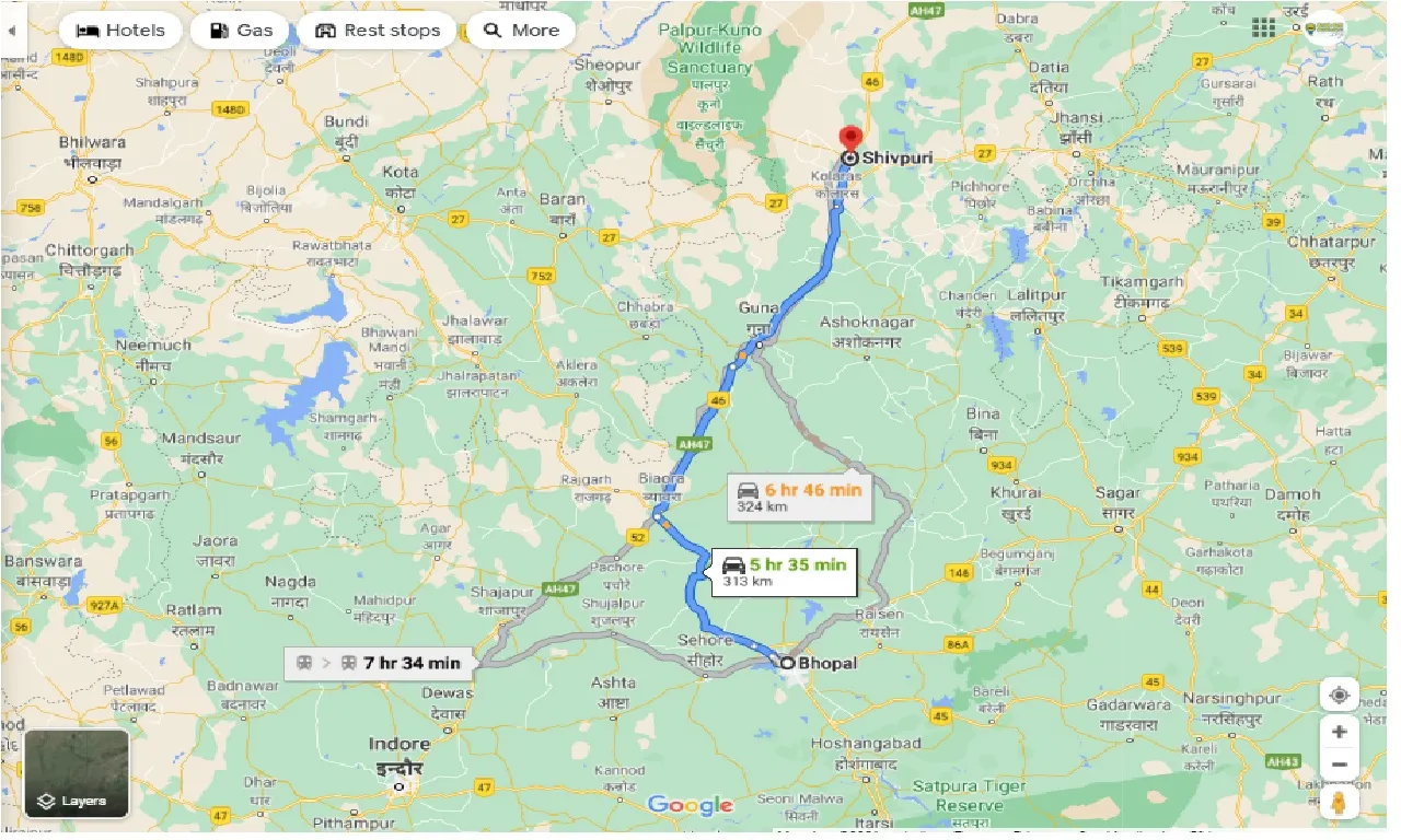 bhopal-to-shivpuri-round-trip