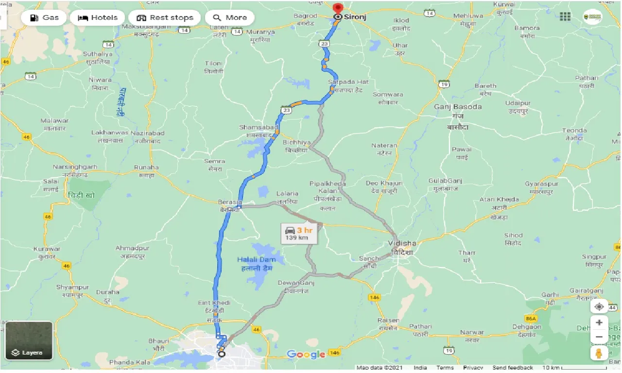 bhopal-to-sironj-round-trip