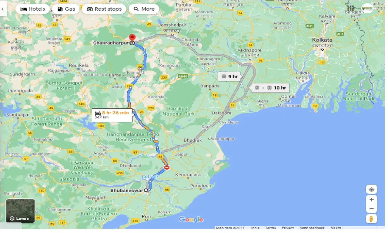 bhubaneswar-to-chakradharpur-one-way