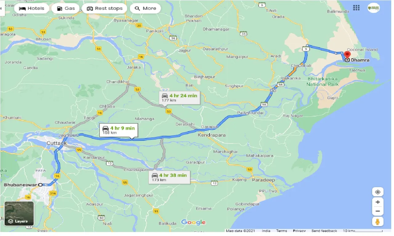 bhubaneswar-to-dhamara-taxi