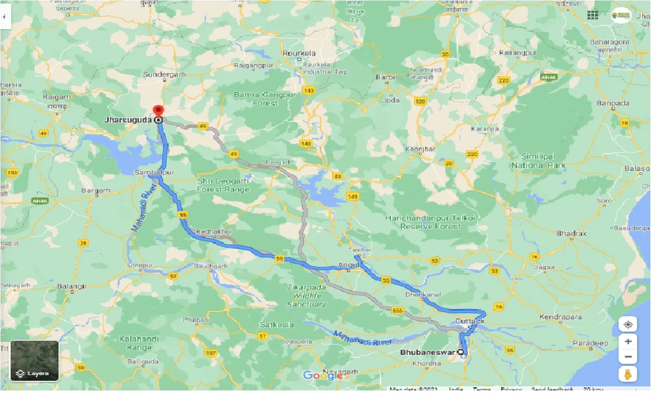 bhubaneswar-to-jharsuguda-one-way