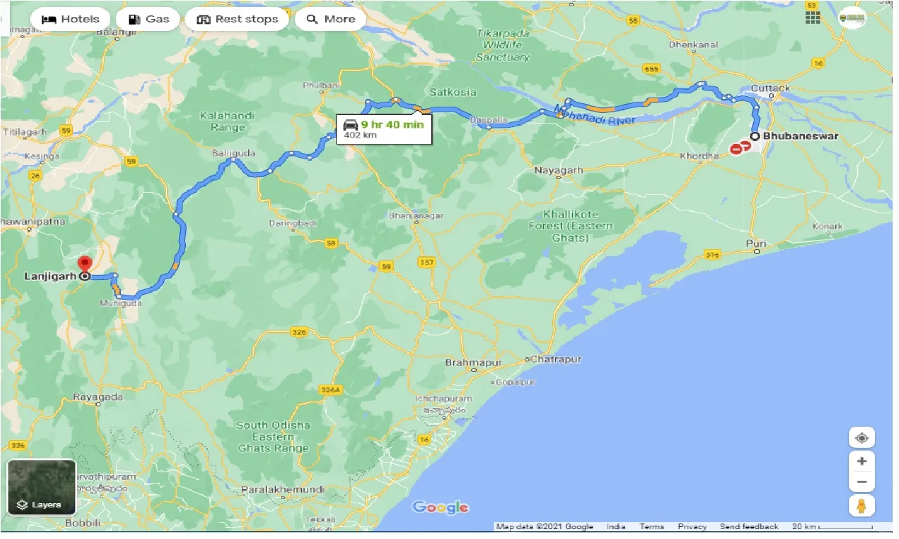 bhubaneswar-to-lanjigarh-taxi