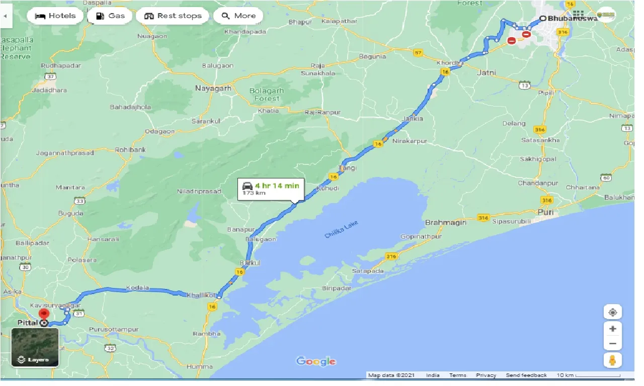 bhubaneswar-to-pittal-taxi