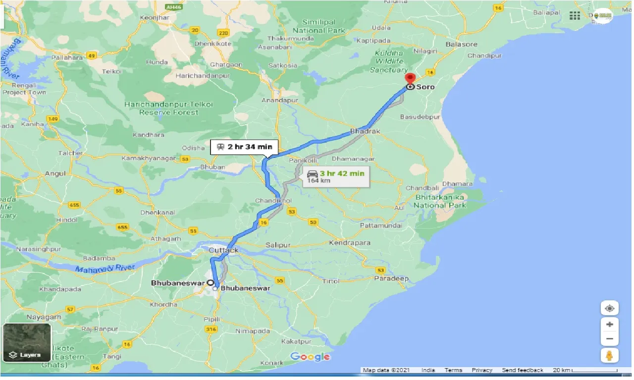 bhubaneswar-to-soro-one-way