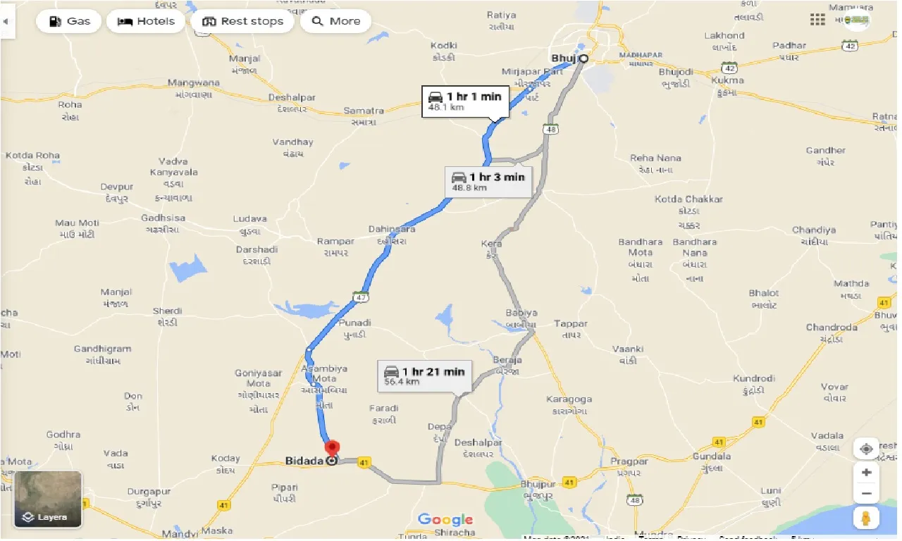 bhuj-to-bidada-one-way