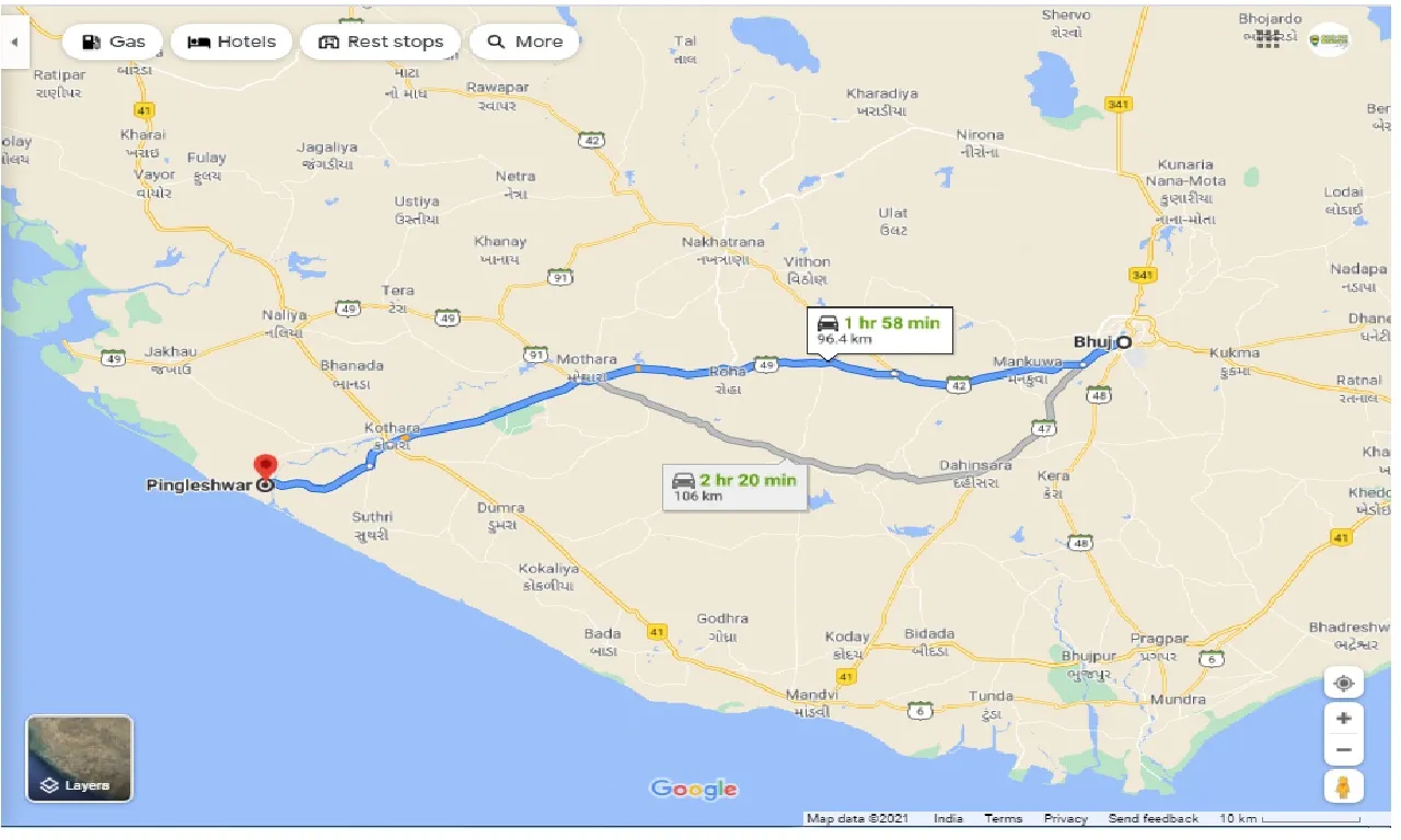 bhuj-to-pingleshwar-one-way