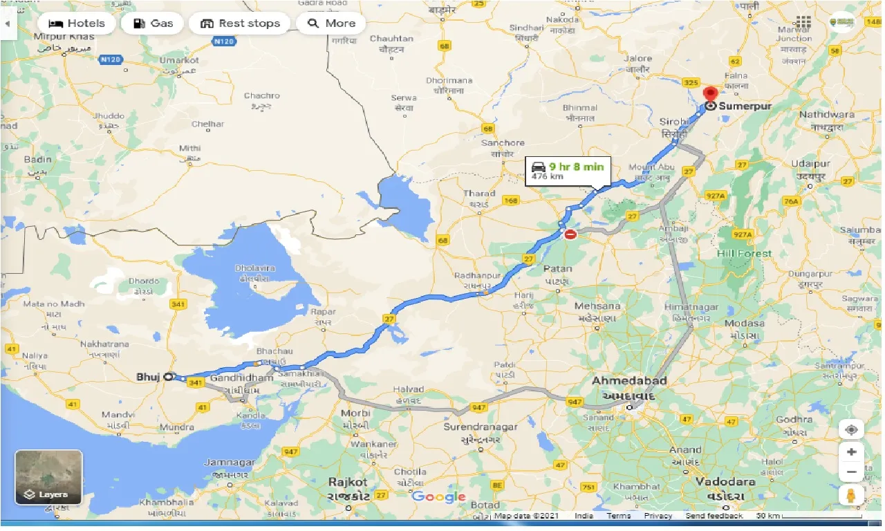 bhuj-to-sumerpur-taxi