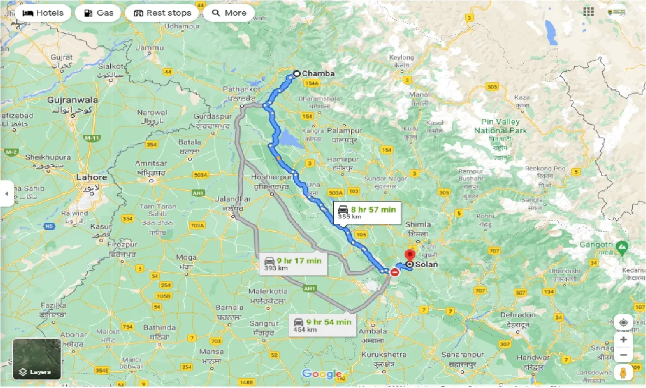 chamba-to-solan-round-trip