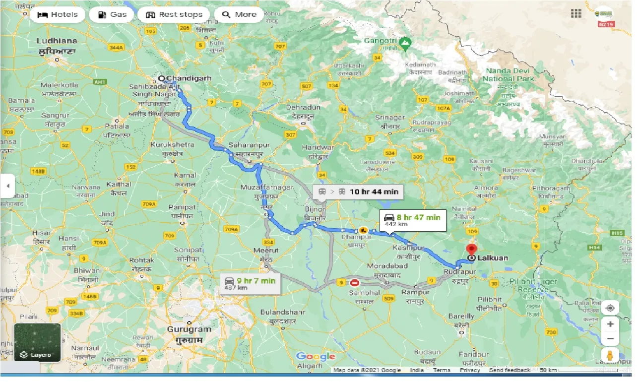 chandigarh-to-lalkuan-round-trip