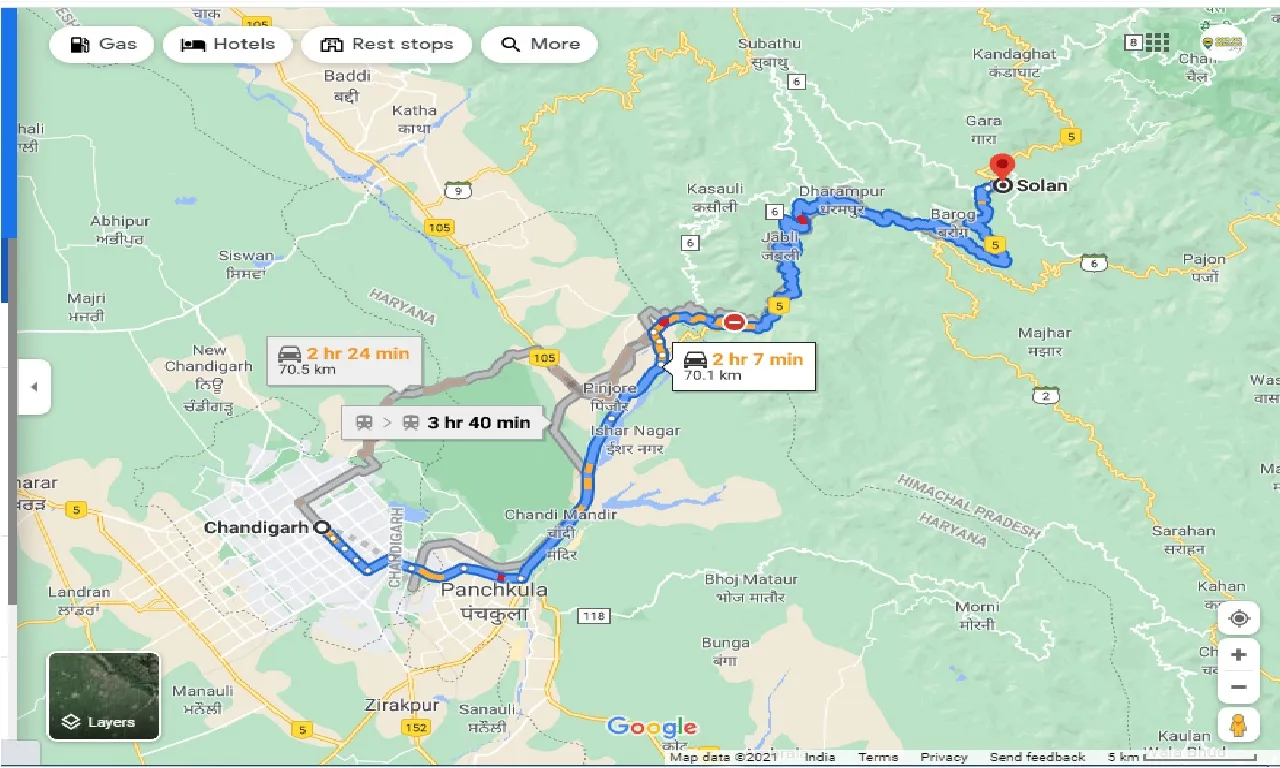 chandigarh-to-solan-one-way