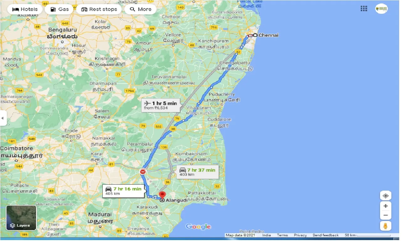 chennai-to-alangudi-one-way