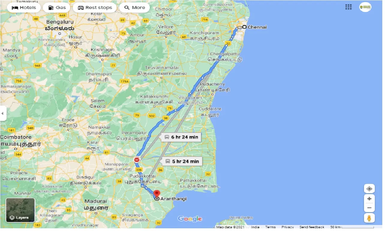 chennai-to-aranthangi-round-trip