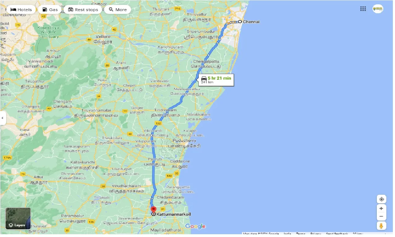 chennai-to-kattumannarkoil-one-way