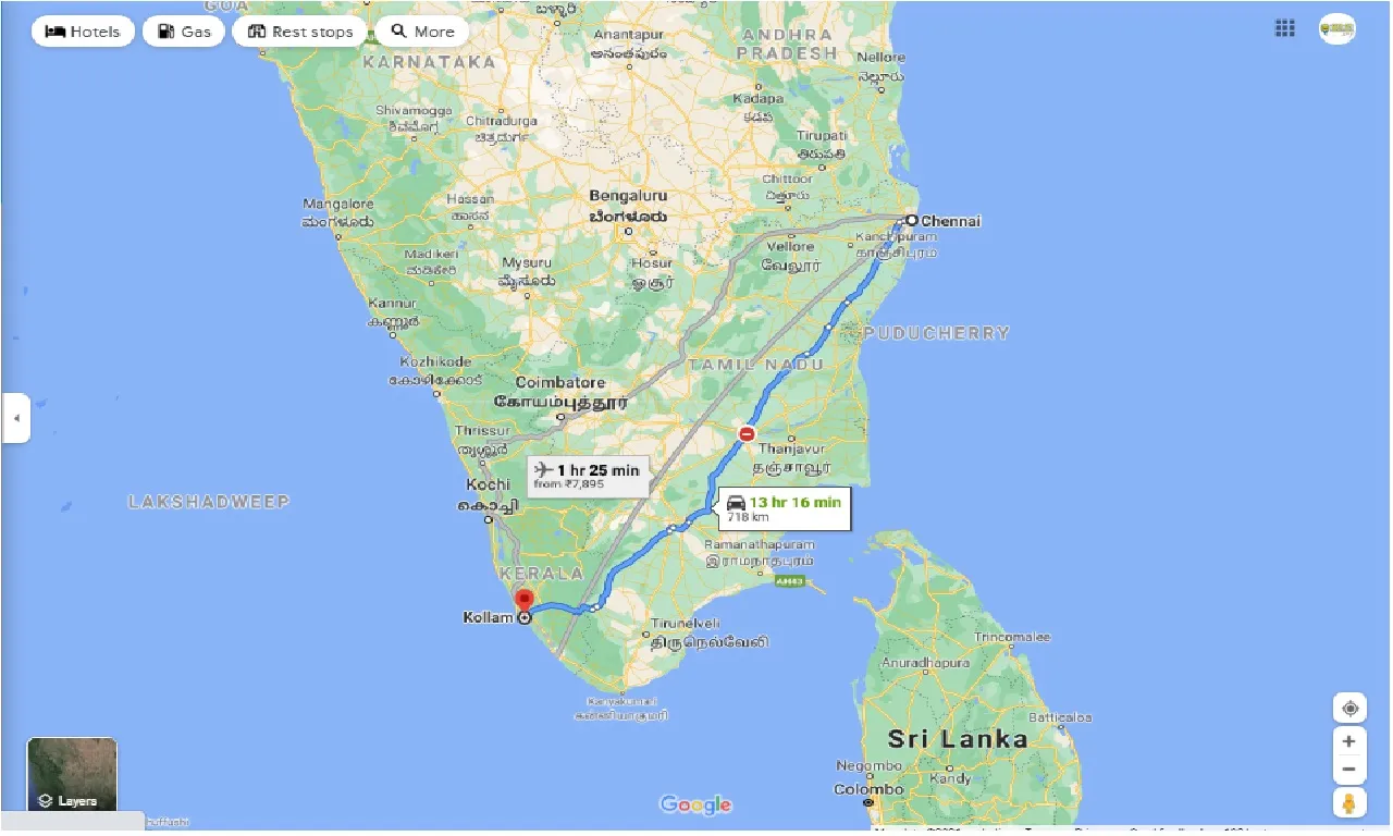 chennai-to-kollam-one-way