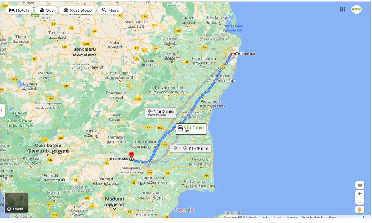 chennai-to-kulithalai-one-way