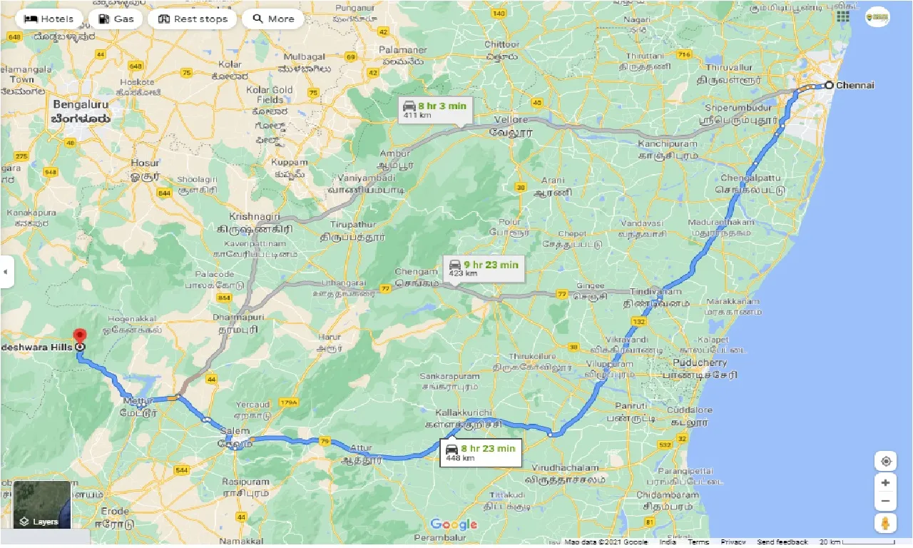 chennai-to-male-mahadeshwara-hills-one-way