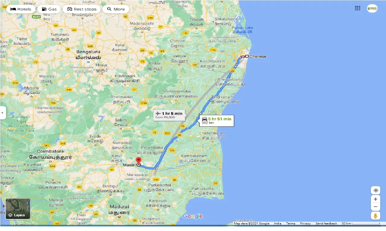 chennai-to-musiri-round-trip