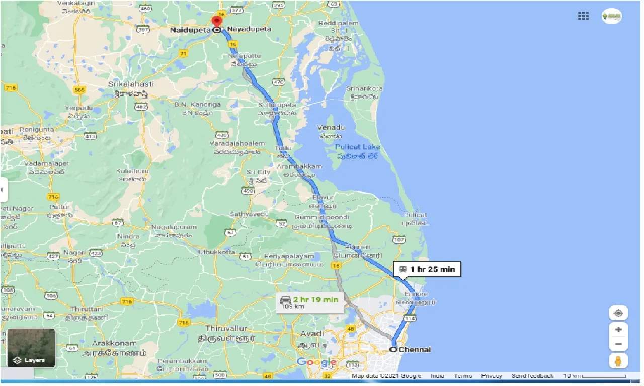 chennai-to-naidupet-round-trip