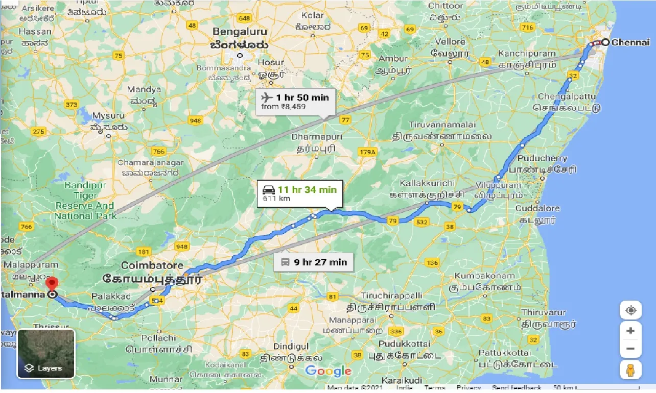 chennai-to-perintalmanna-one-way