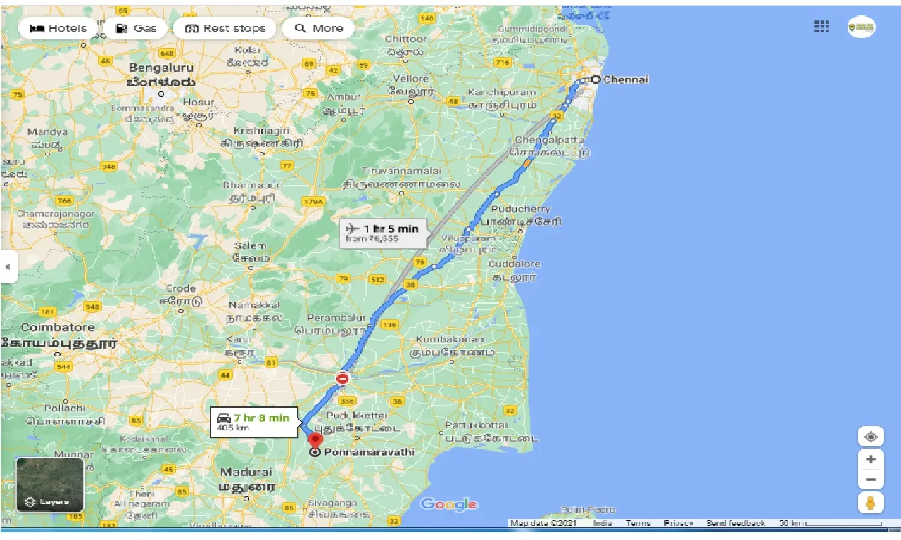 chennai-to-ponnamaravathi-round-trip