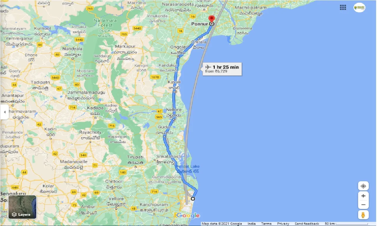 chennai-to-ponnur-round-trip