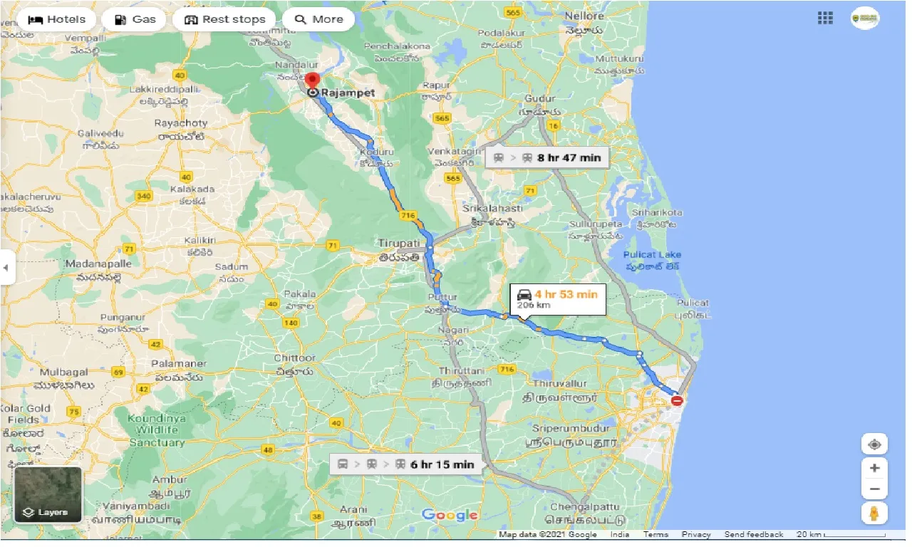 chennai-to-rajampet-round-trip