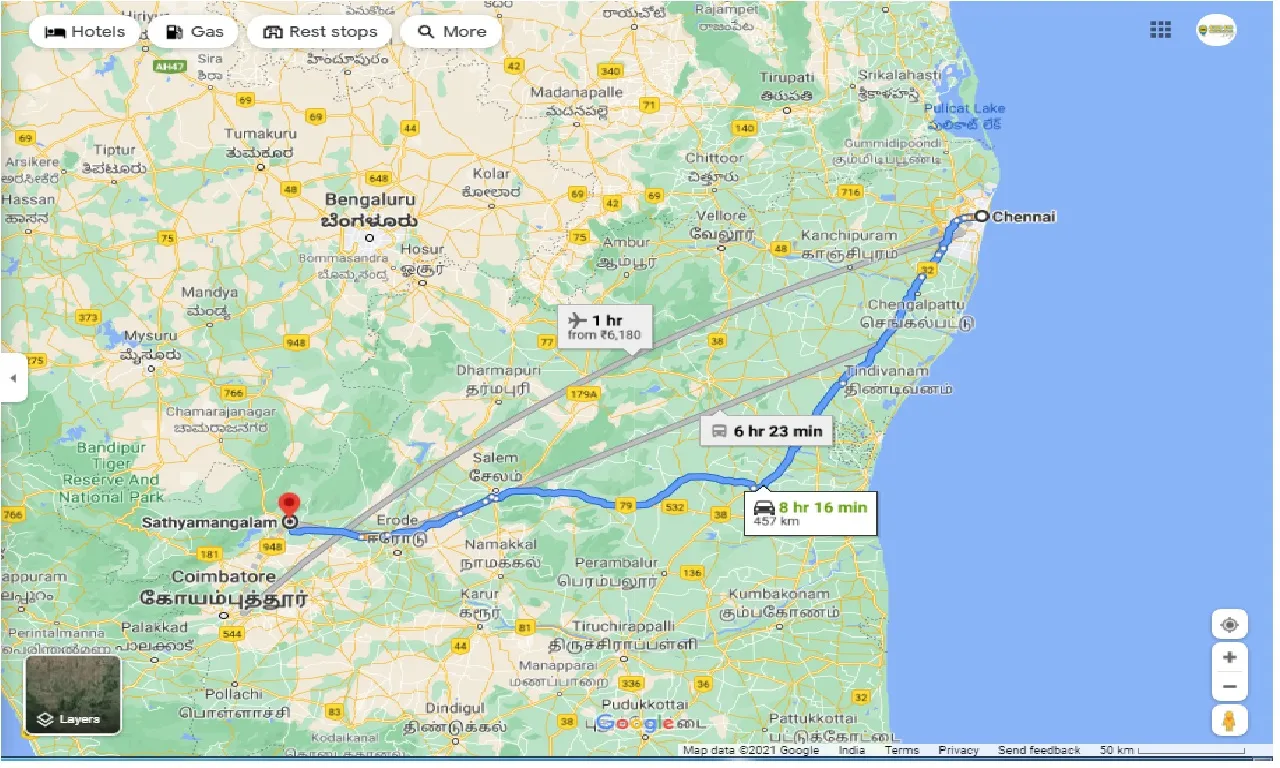 chennai-to-sathyamangalam-one-way