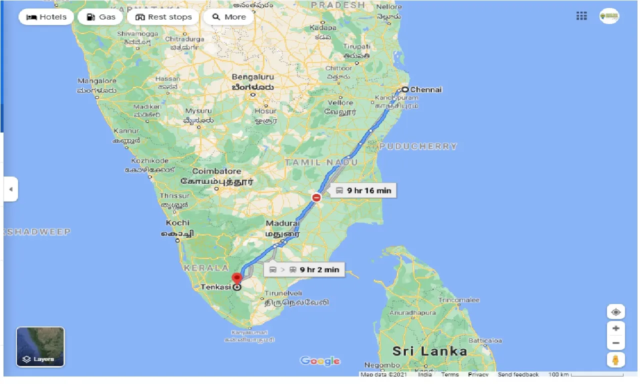 chennai-to-tenkasi-round-trip