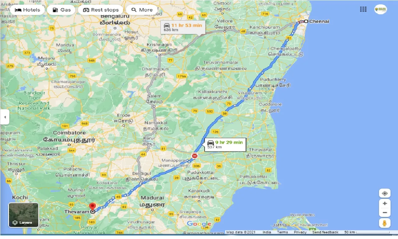 chennai-to-thevaram-one-way