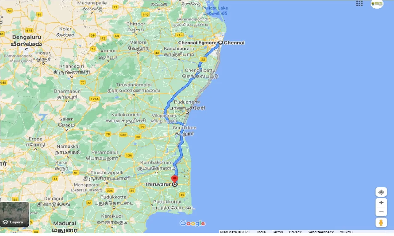 chennai-to-tiruvarur-one-way