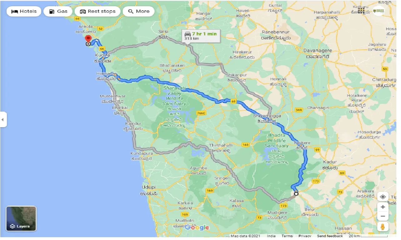 chikmagalur-to-gokarna-round-trip