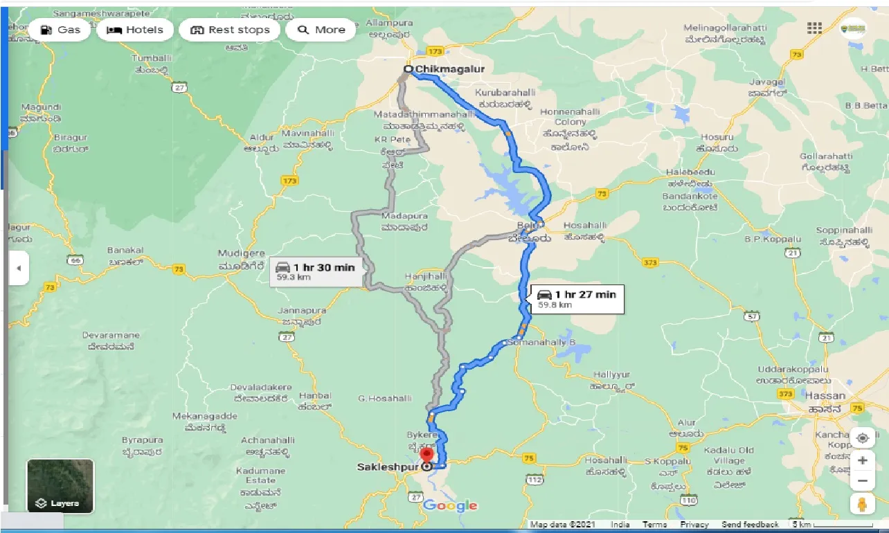 chikmagalur-to-sakleshpur-one-way