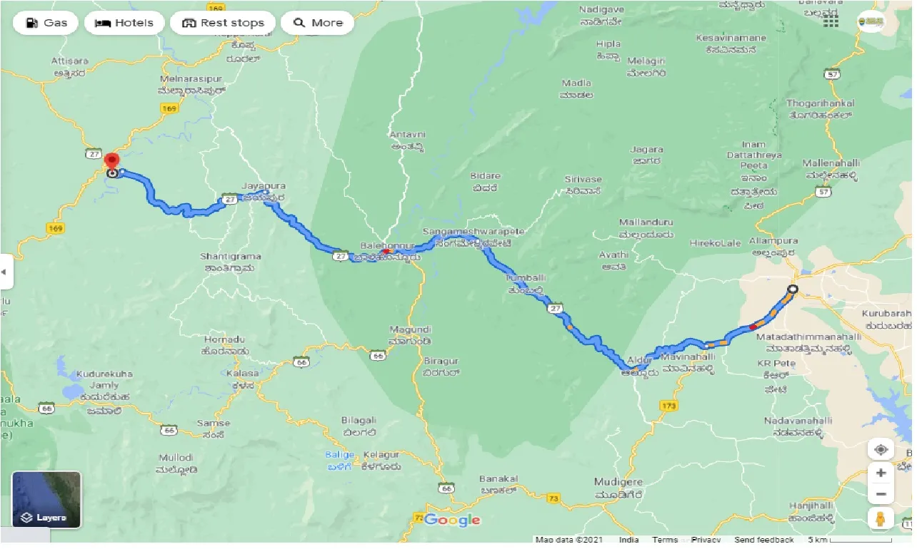 chikmagalur-to-sringeri-outstation