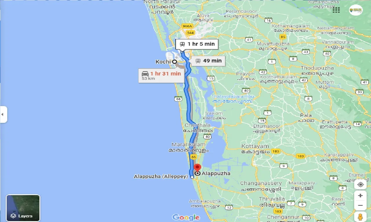cochin-to-alleppey-one-way