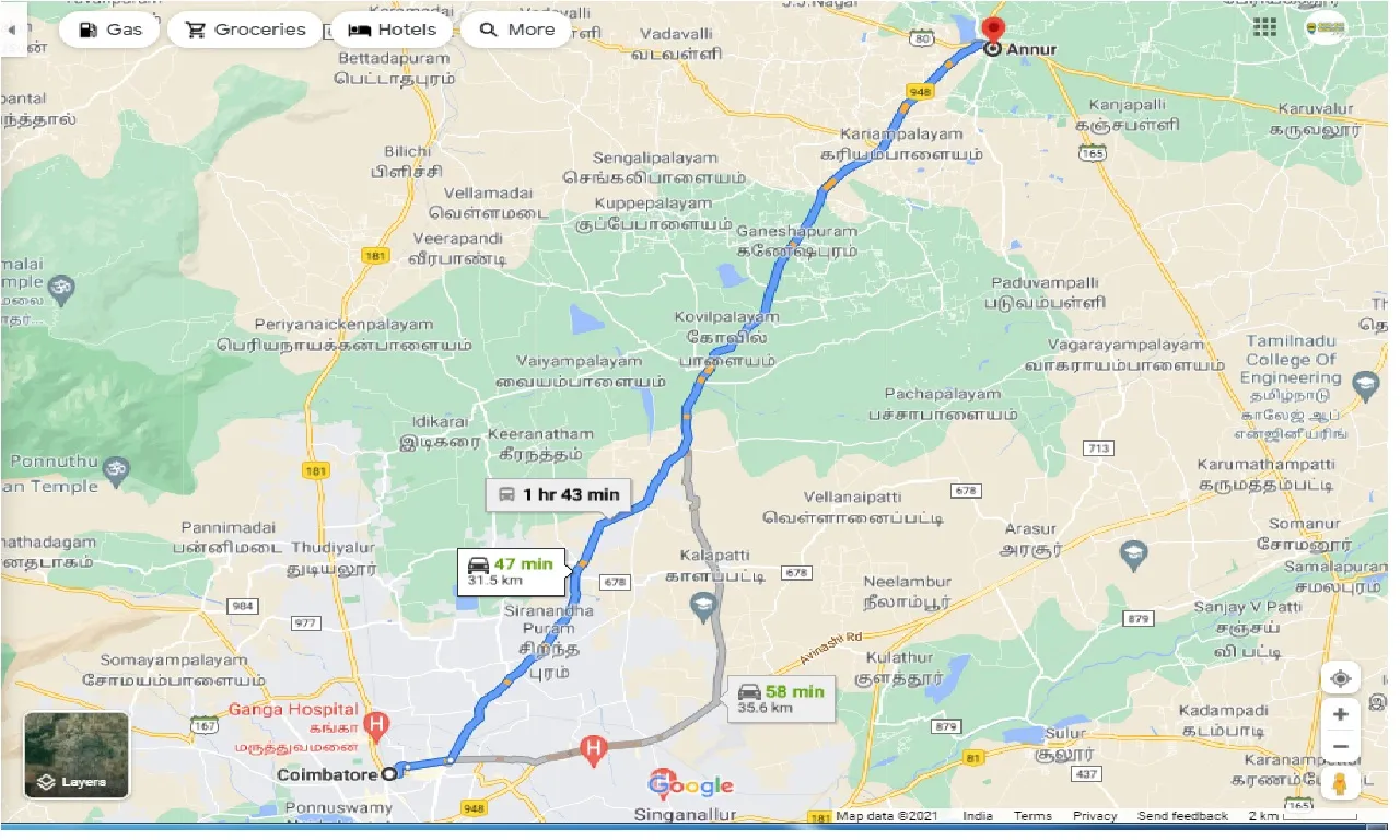 coimbatore-to-annur-taxi