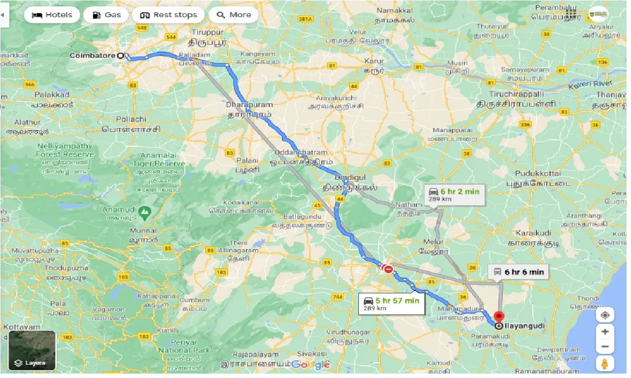 coimbatore-to-illayangudi-one-way