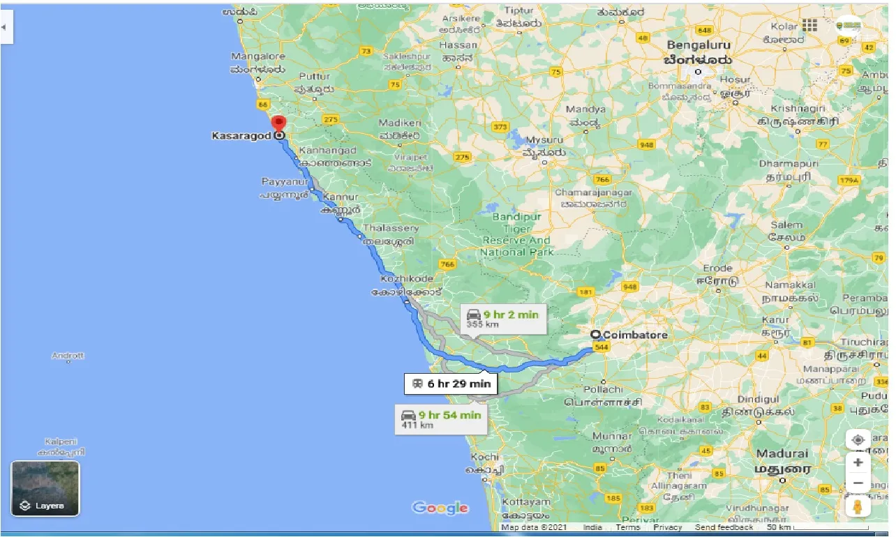 coimbatore-to-kasaragod-taxi