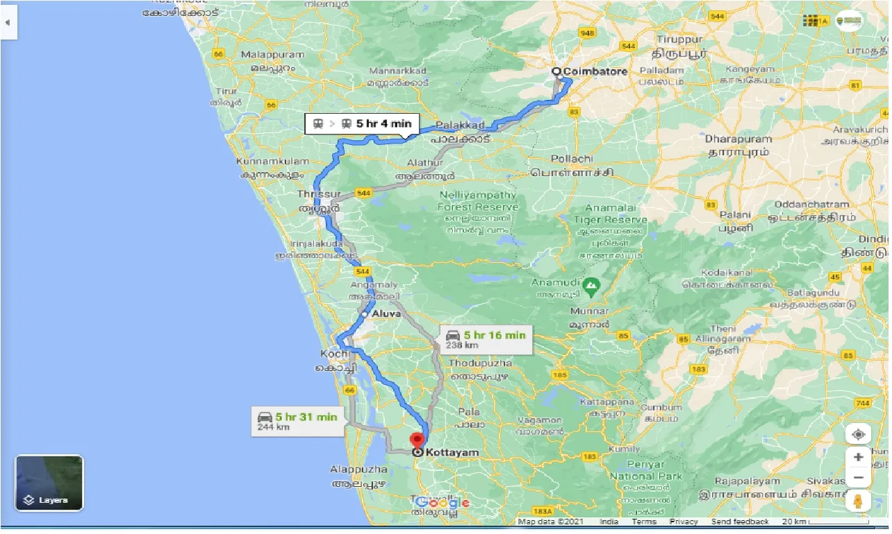 coimbatore-to-kottyam-one-way