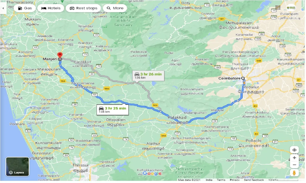 coimbatore-to-manjeri-one-way