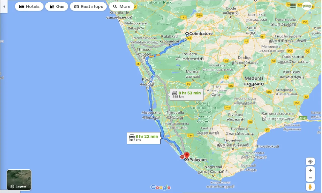 coimbatore-to-palayam-taxi