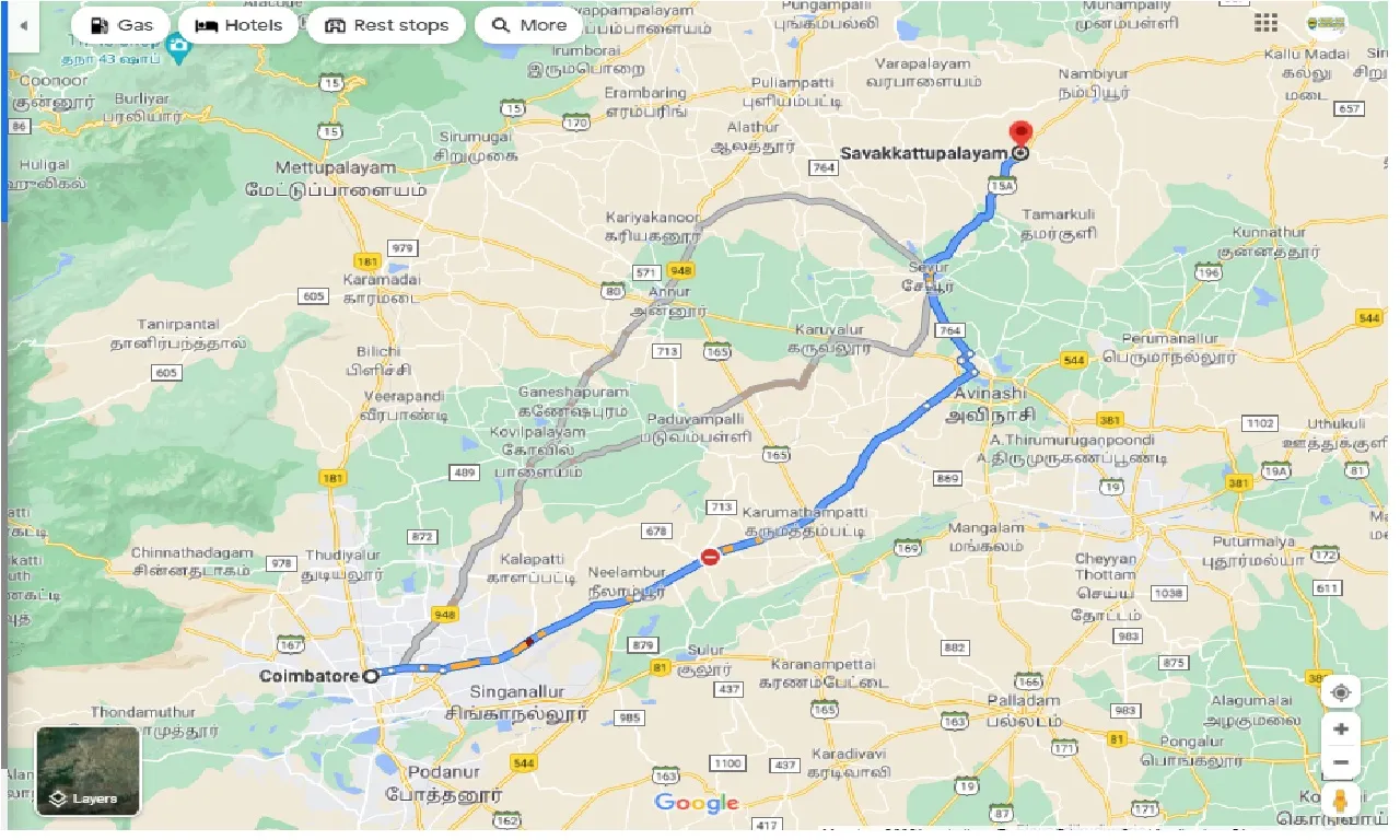 coimbatore-to-savakkattupalayam-taxi