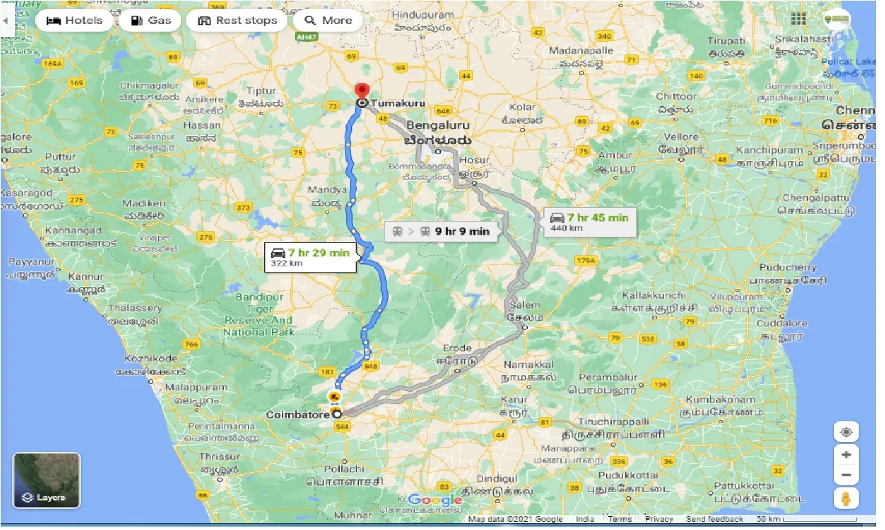 coimbatore-to-tumakuru-one-way